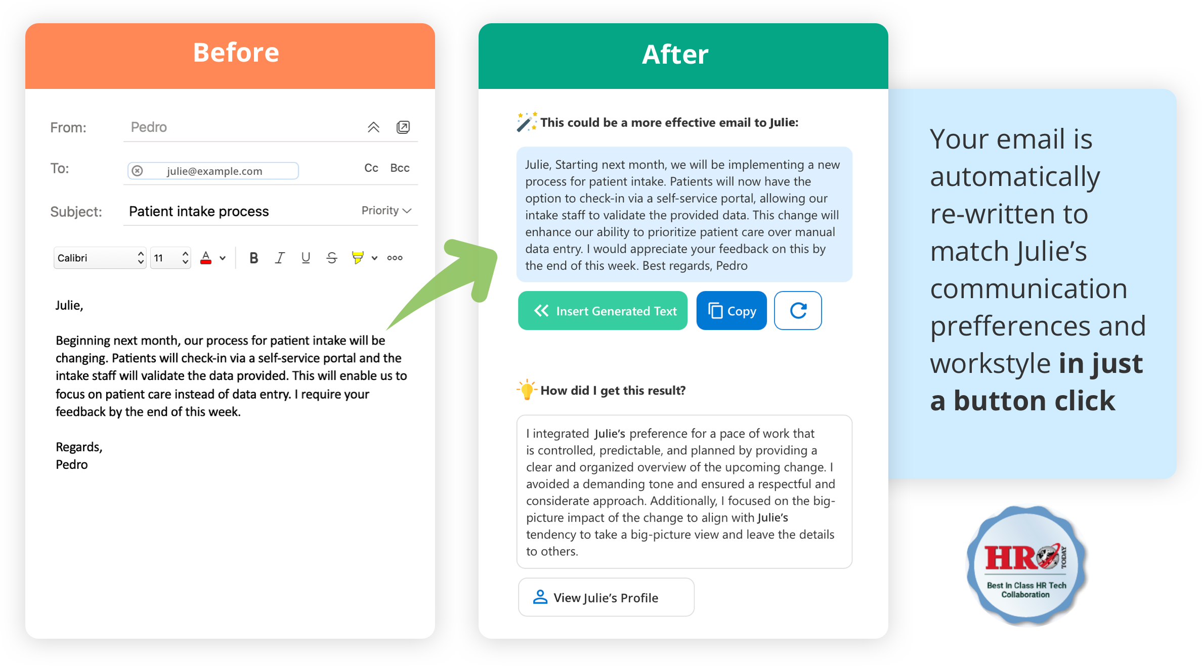Humantelligence EQ-everywhere Outlook integration