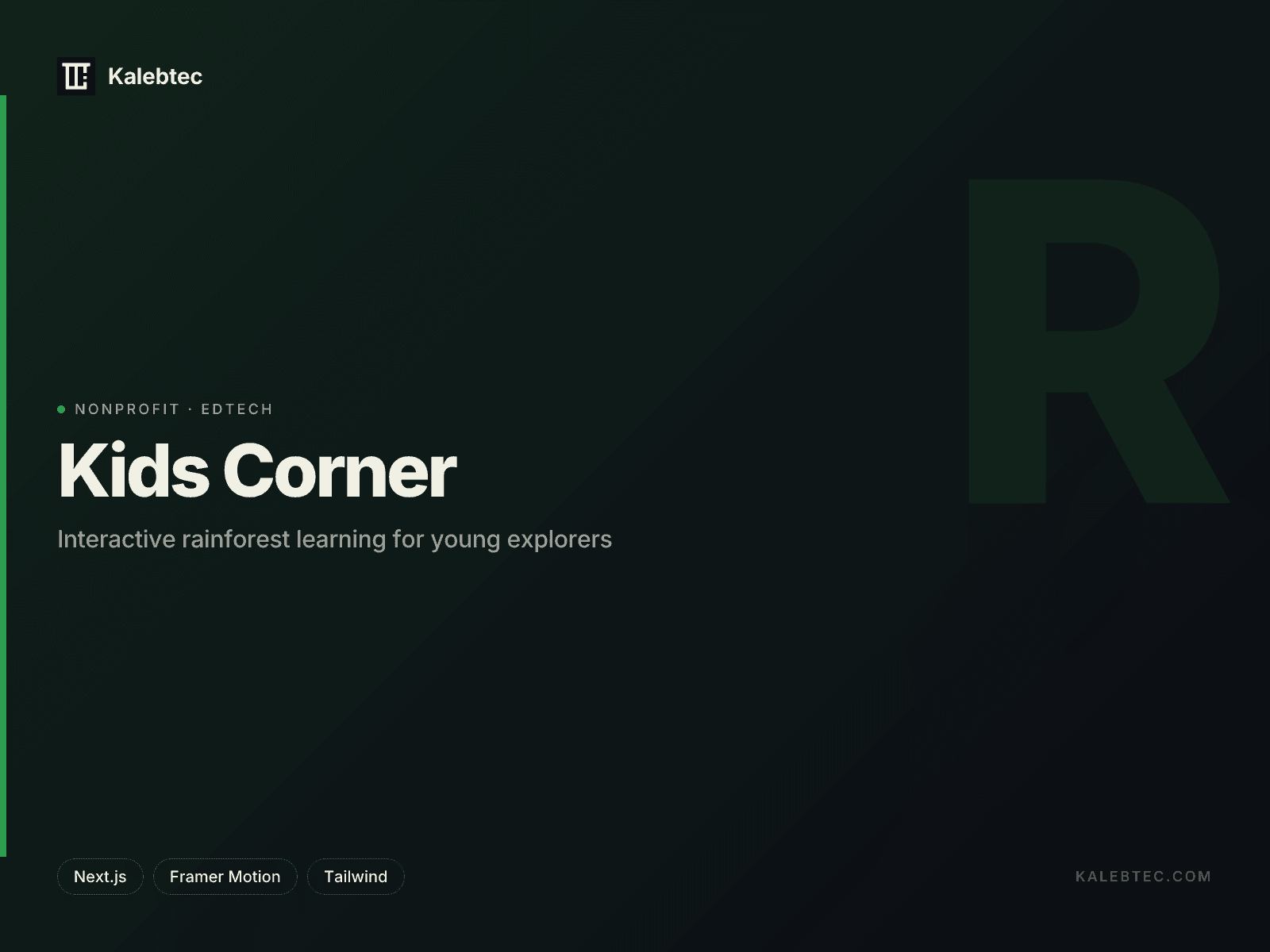 Rainforest Foundation US Kids Corner — interactive educational website